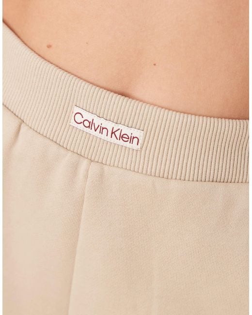 Calvin Klein Natural – institutional – boxershorts aus jersey