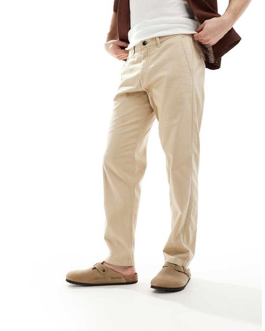Jack & Jones White Intelligence Kane Loose Fit Chino for men