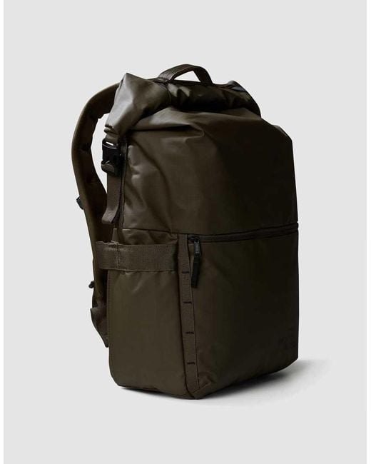 The North Face Black Base Camp Voyager Roll-Top Bag for men