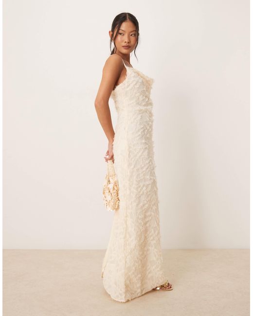 cami floor-length dress in ivory Cami Maxi Dress (Stone) main image 0
