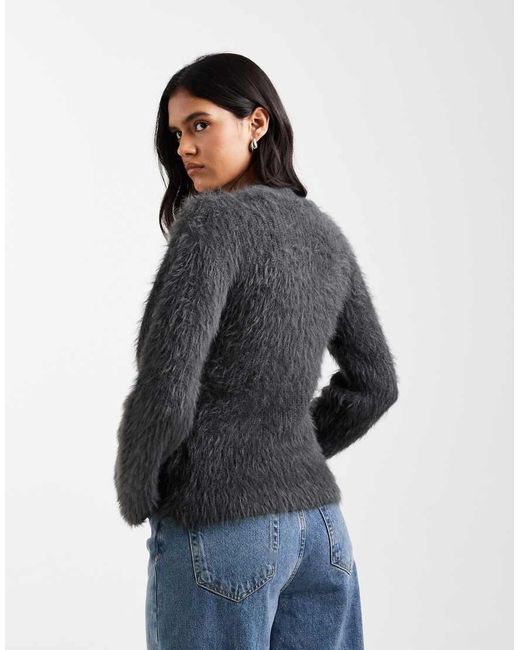 ASOS Black Knitted V Neck Cardigan