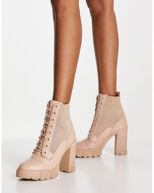 ALDO Heeled Ankle Boots in | Lyst