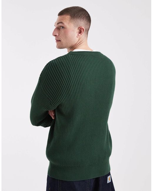 Parlez – strickpullover in Green für Herren