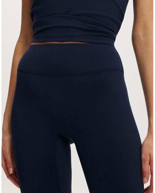 Cotton On Blue Ultra Soft Contour Full Length Tight
