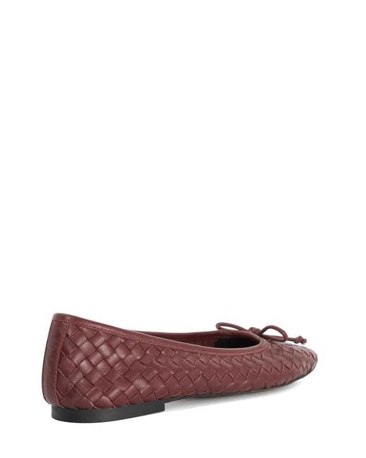 Dune Red Wide Fit Wf Heat Ballet Pumps