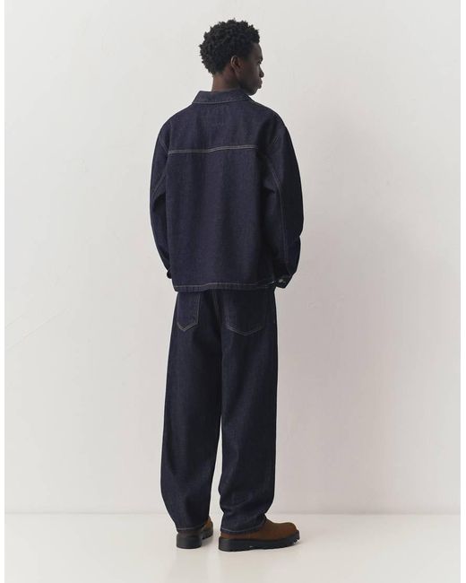 Pull&Bear Baggy Jeans in het Blue voor heren