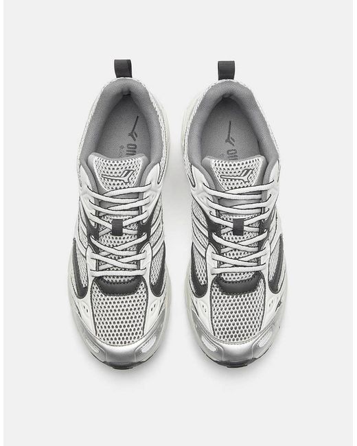 Pull&Bear White Piece Trainers for men