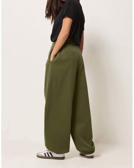PixieGirl Green Petite Balloon Joggers