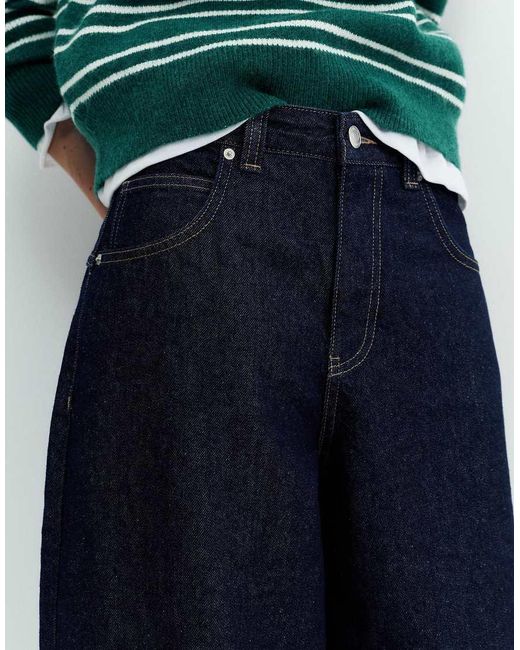 Pull&Bear Green Oversize baggy Jeans