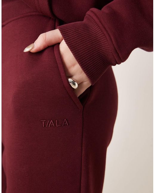 Tala Red Logo Wide Leg jogger