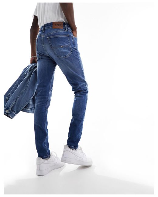Tommy Hilfiger Simon Skinny Jeans in Blue for Men | Lyst Australia