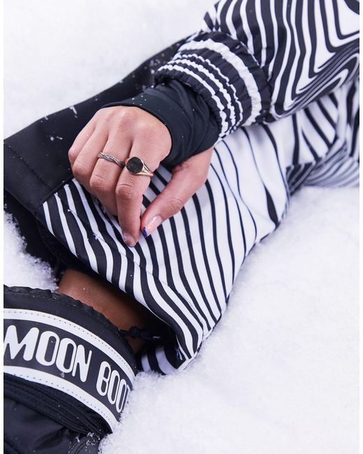 ASOS 4505 Ski Jacket in White Lyst