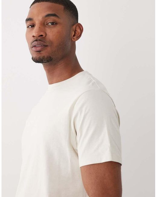 ASOS Blue Essentials Regular Fit T-shirt for men