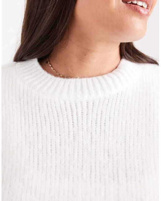ASOS Asos Design Curve in het White