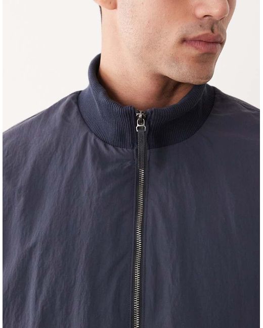 Giacca Bomber Comoda di SELECTED in Blue da Uomo