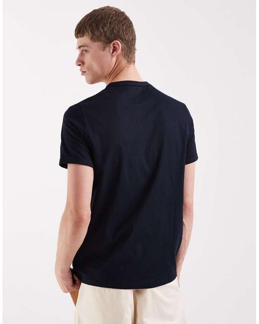 Fred Perry Blue Ringer T-Shirt for men