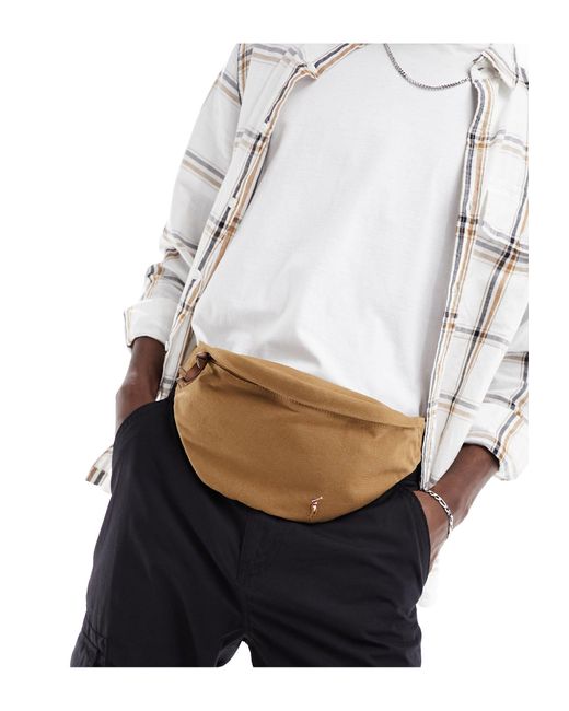 Polo Ralph Lauren Cord Bum Bag in White for Men Lyst UK