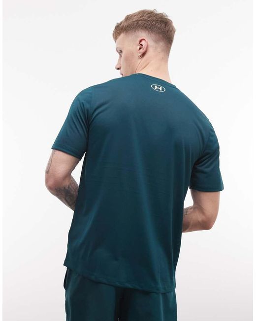 Under Armour Blue Tech Play Short Sleeve T-shirt for men