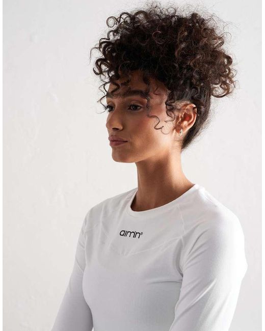 Aim'n White Soft Basic Long Sleeve