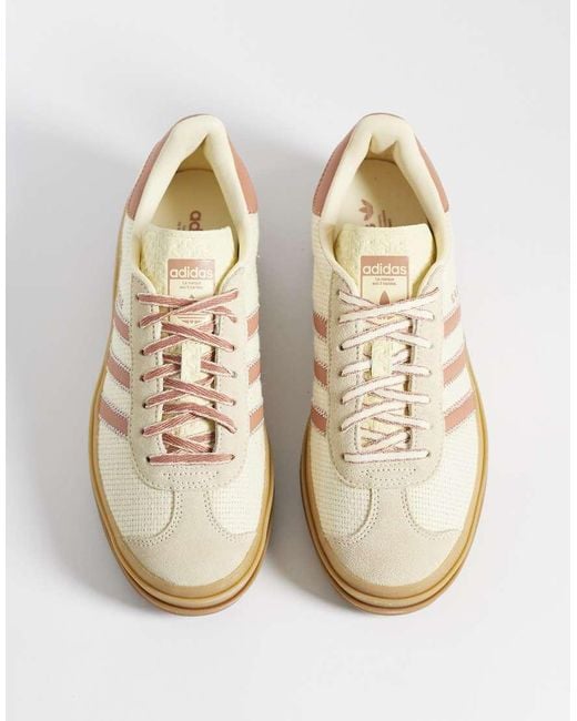 Adidas Originals White Gazelle Bold Trainers