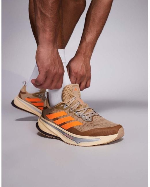 Adidas Originals Brown Adidas Running Supernova Rise Trainers for men