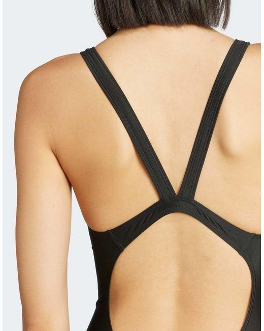 Adidas Originals Black V-Back Swimsuit