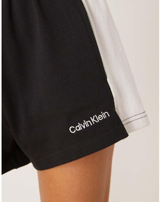 Calvin Klein Black Logo Boy Shorts