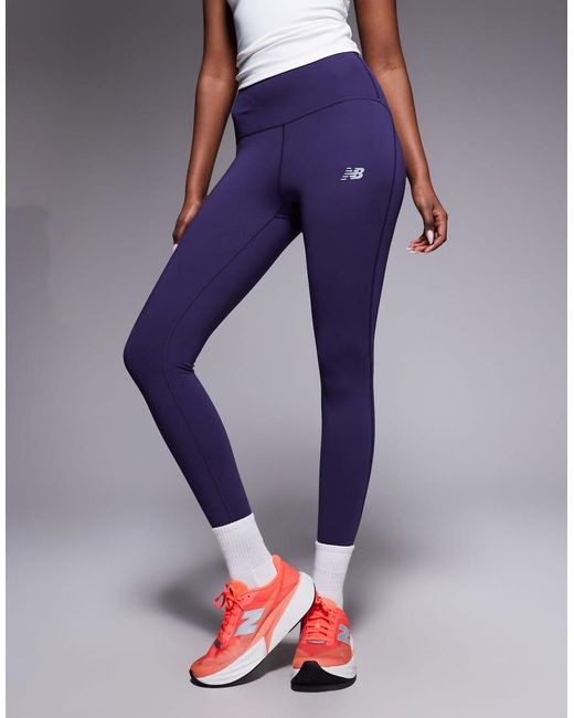 New Balance Blue Rc 25 Inch leggings
