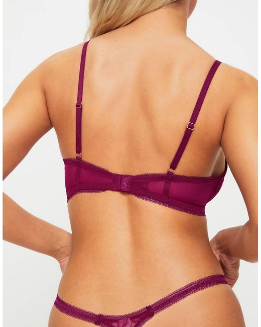 KBX Purple Alice Triangle Bralette