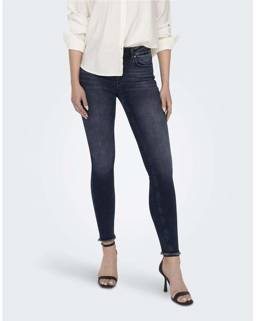 ONLY Blue Skinny Fit Jeans