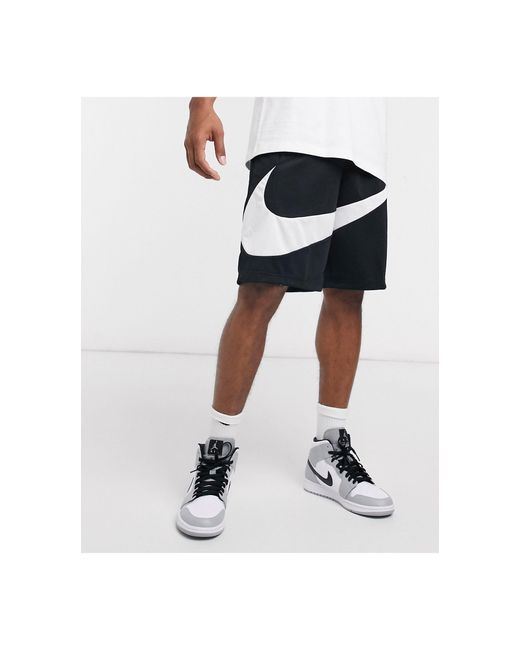 Nike Basketball – e Shorts mit Swoosh-Logo in Black für Herren