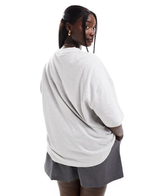 ASOS White Asos design curve – oversize-t-shirt