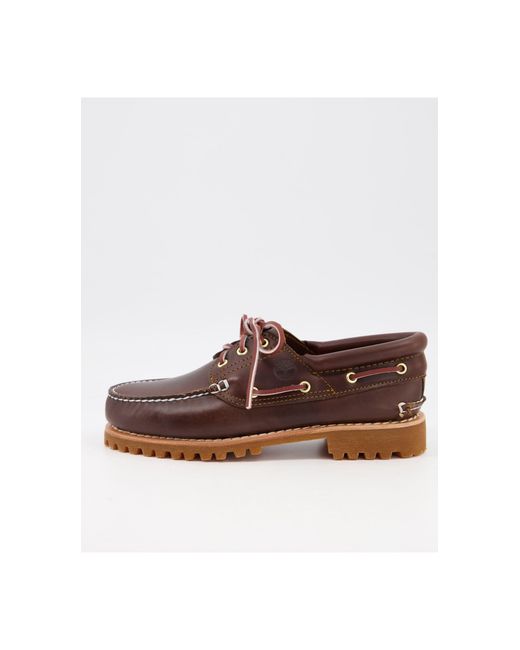 Timberland Authentics 3 Eye - Klassieke Bootschoenen in het Wit voor heren  | Lyst NL