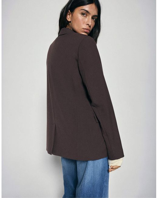 Blazer classique Pull&Bear en coloris Brown