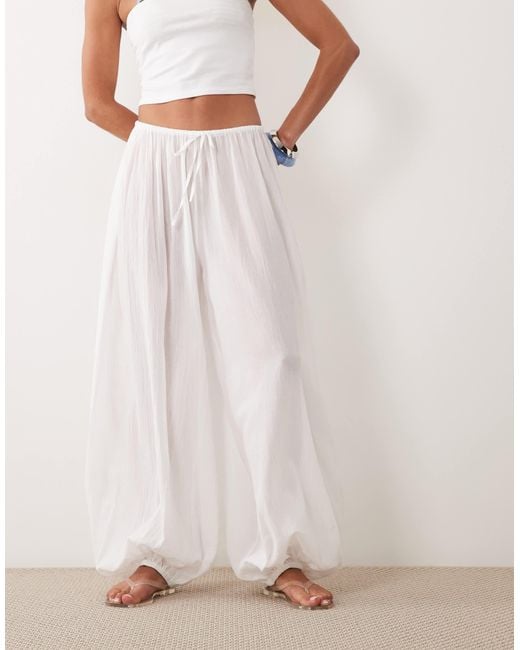 ARKET White Beach Balloon Pants