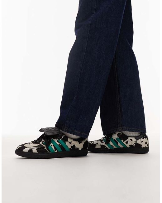 Adidas Originals Blue Samba Lt Sneakers