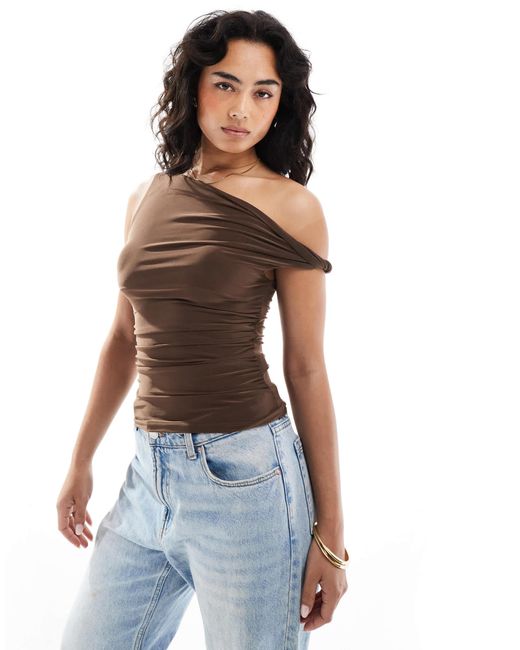 Pull&Bear White – polyamid-oberteil