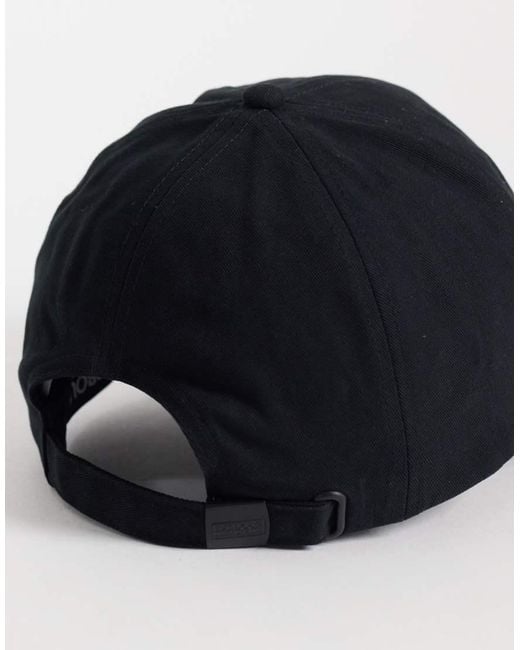 Barbour Blue Norton Drill Logo Sports Cap for men