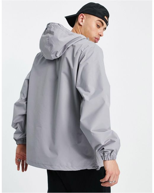 Chaqueta sin cierres con bolsillo estilo canguro New Look de hombre de  color Gris | Lyst