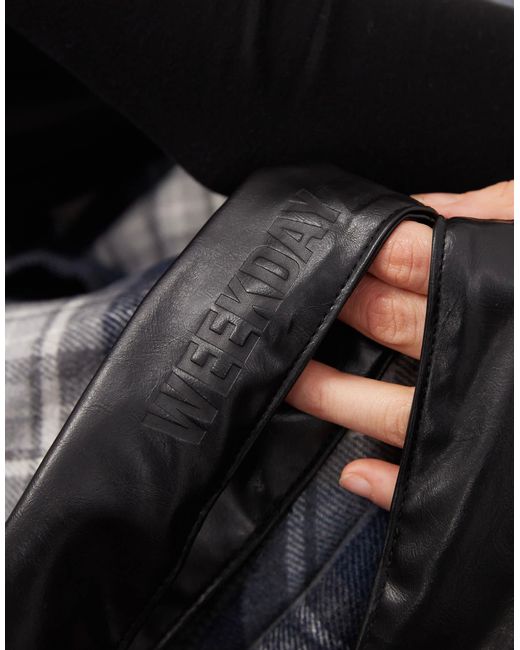 Weekday Black – tragetasche