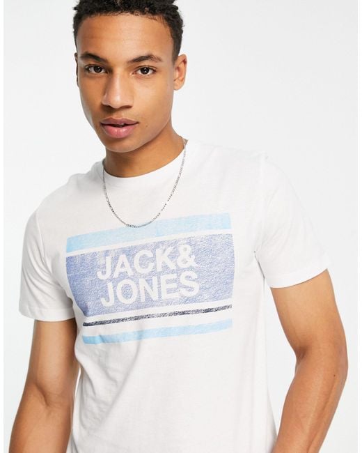 Jack & Jones – t-shirt in White für Herren