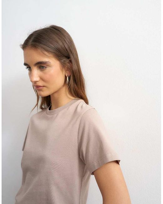 TOPSHOP Natural Classic Tee