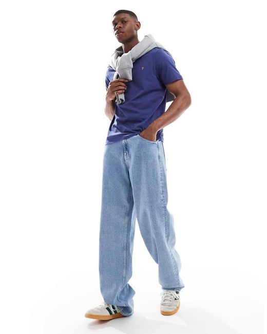 Danny di Farah in Blue da Uomo