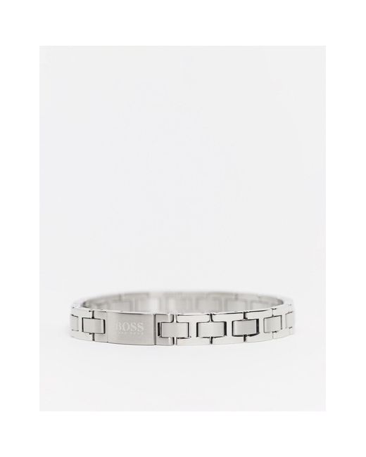 Boss metal link stainless steel bracelet online