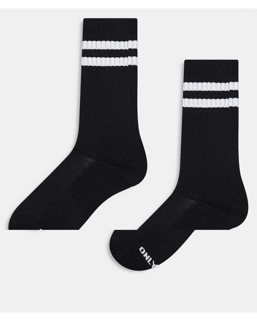 Only & Sons Black 2 Pack Socks for men