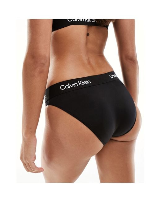 Calvin Klein Black Ck 96 Bikini Bottom