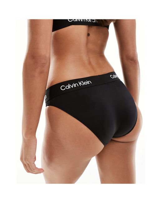 Ck 96 - slip bikini neri di Calvin Klein in Black