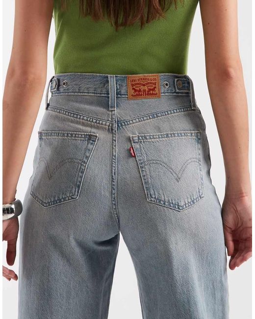 Levi's Blue Cinch baggy Jeans