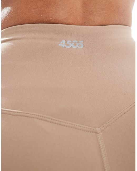 ASOS 4505 Brown Icon 3 Inch Booty Short