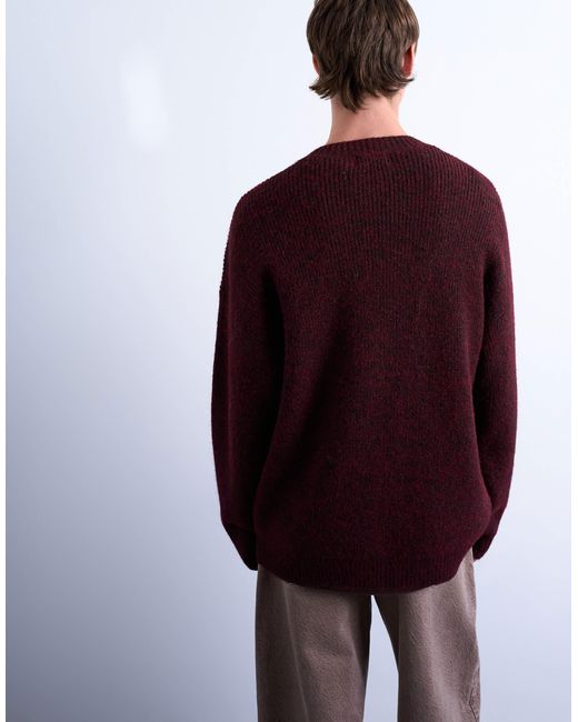 Topman – oversize-pullover in Red für Herren